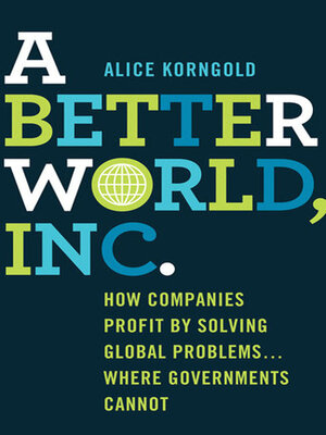 cover image of A Better World, Inc.